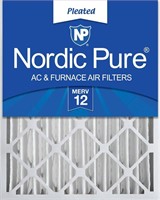 Nordic Pure 20x24x4 MERV 12 Pleated AC Furnace Ai