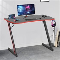 BestOffice 39.4in Z Shaped Computer Gamaing Desk
