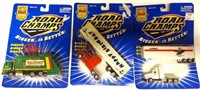 3 Die Cast Trucks Road Champs 1/43 Scale