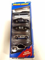 Police Squad 5 Vehicles Gift Pack Hot-wheels