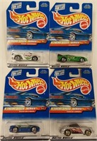 All 4 Cars Xtreme Speed Series Hot-wheels 1998