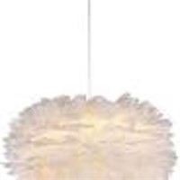 SURPARS HOUSE WHITE FEATHER CHANDELIER