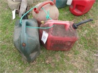 199) 3 fuel jugs