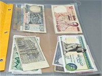 folder World currency bank notes