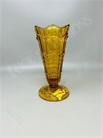 8" tall vintage glass vase
