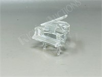 Swarovski crystal grand piano - approx 3" L