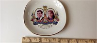 5" Royal Wedding Commemorative Plate Andrew & Sara