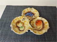 Vintage Enesco Candy Nut Dish Hand Painted Japan