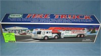 Vintage Hess Fire Truck scarcer Toy