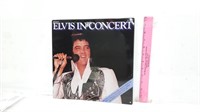 Elvis In Concert Tin Sign