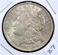 1921 MORGAN SILVER DOLLAR