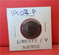 1902 Liberty "V" Nickel