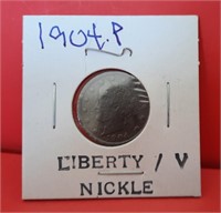 1904 Liberty "V" Nickel