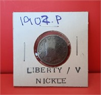 1904 Liberty "V" Nickel