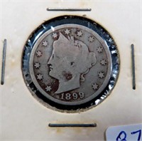 1899 LIBERTY "V" NICKEL