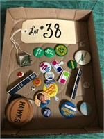 Vintage Buttons And Pins