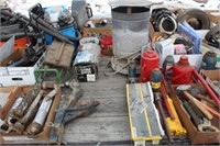 Misc Tools & Shop Items on Trailer