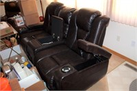 Love Seat (view 2 showiing open compartments)