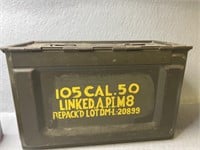 Empty Metal Ammo Can
