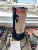 SCARFACE LAMP / NOT TESTED