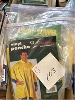 PONCHO, CAMP TOWEL AND MORE