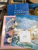 ROCK WOOD POTTERY AND AVON 8 BOOKS