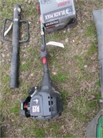 93) BlackMax weed trimmer w/pole saw attachment
