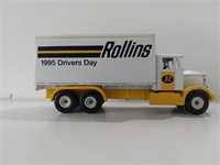 Rollins Trucking Drivers Day Toy Lledo '95