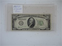 1934 A U.S. TEN DOLLAR BILL