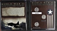 World War ll Silver Nickels