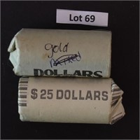 (2) $25 Dollars
