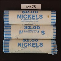 (3) $2 Nickels