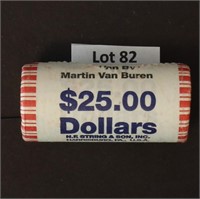 Martin Van Buren $25