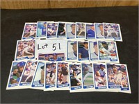 1990 Chicago Cubs Fleer Baseball Cards