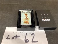 2012 Zippo Case / Colt Zippo Lighter, Colt Cowgirl