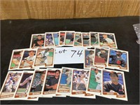 1990 Fleer baseball Cards- San Diego, Padres