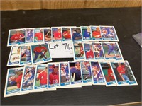 1990 Fleer Baseball Cards- Montreal Expos