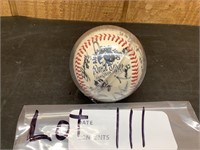 World Series Signed Baseball College Walters State