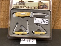 Old Timer Limited Edition Gift Set 3pc. Knives