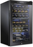 SCHMECKE 33 Bottle Wine Cooler Refrigerator