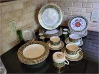 BOWRING LUNCHEON SET