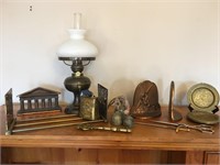 LARGE LOT OF COPPER/ BRASS HOME DECOR