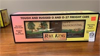 Rail King Thanksgiving BoxCar NIB
