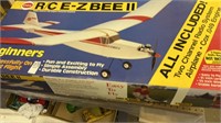 Cox E-Z bee II radio controlled airplane