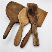 Wooden Butter Paddles