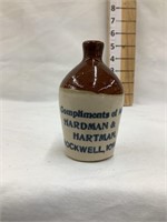 Hard an & Hartman, Rockwell Iowa Mini Stoneware