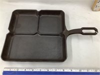 Brockville Cast Iron Square Breakfast Skillet,