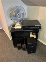 Cabinet, Speakers and Fan