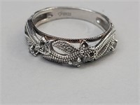 925 Silver  Ring Size 6