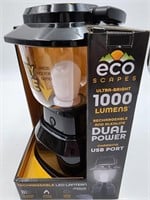 NEW Eco Scapes Rechargeable LED Lantern